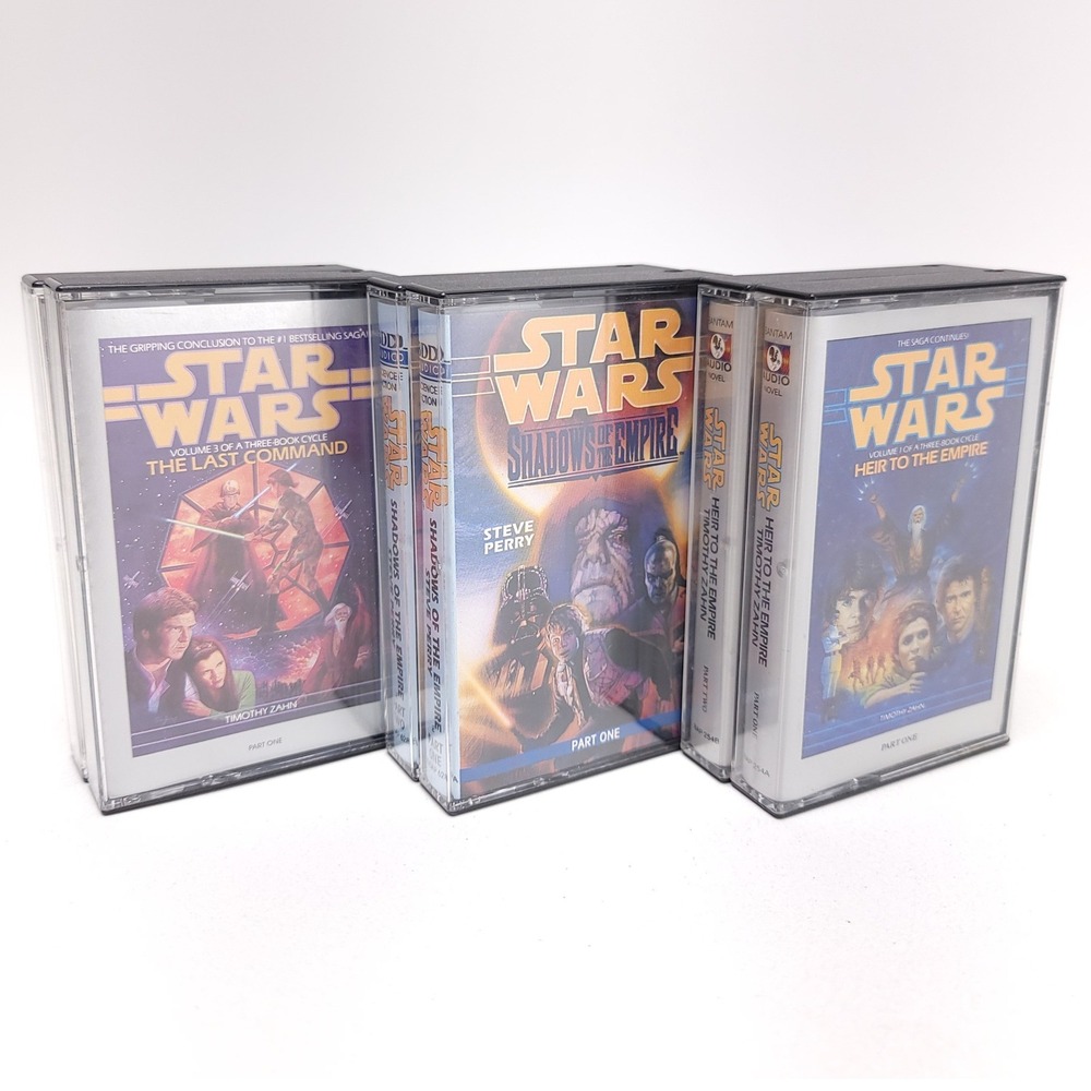 Star Wars Cassette Audiobook Lot Heir to the Empire Shadows Last Command 6 Tapes